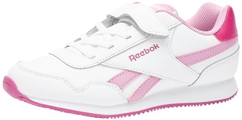 Reebok ROYAL CL Jog 3.0 1V Sneaker, White/JASPNK/SEPRPI, 21 EU von Reebok