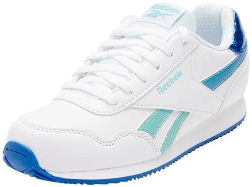 Reebok ROYAL CL Jog 3.0 Sneaker, White/AIAQUA/OPTIMUMBLUE, 36 EU Reebok ROYAL CL Jog 3.0 Sneaker, White/AIAQUA/OPTIMUMBLUE, 36 EU von Reebok