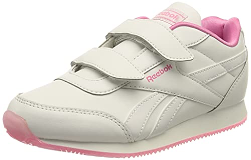 Reebok ROYAL CLJOG 2 2V Sneaker, White/posh pink/None, 34 EU von Reebok