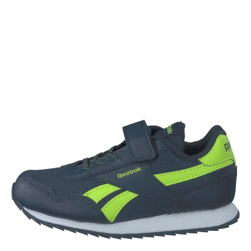 Reebok Baby-Jungen Royal Cljog 3 1v Sneaker, vector navy/vector navy/acid yellow, 20 von Reebok