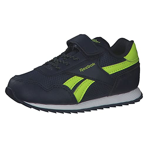 Reebok Baby-Jungen Royal Cljog 3 1v Sneaker, vector navy/vector navy/acid yellow, 20 von Reebok