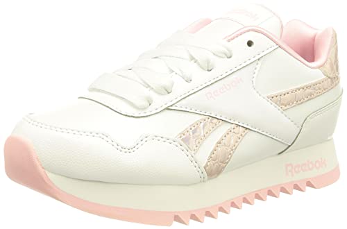 Reebok Mädchen ROYAL CLJOG 3 PLATFORM Sneaker, ftwr white/ftwr white/pink glow, 38 EU von Reebok