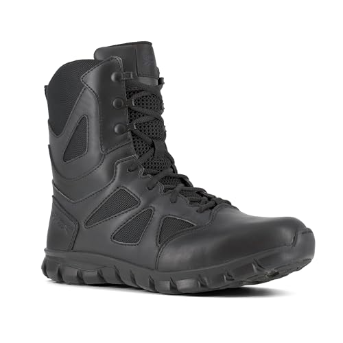 Reebok Rb8805 Sublite Herren-Stiefel mit weichem Zehenbereich, 20,3 cm, mit seitlichem Reißverschluss, Schwarz Militärisch und taktisch, 48.5 EU von Reebok