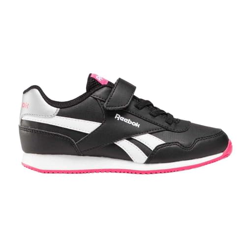 Reebok Mädchen Royal Cl Jog 3.0 1v Laufschuhe,Black Boldpink White,30.5 EU von Reebok