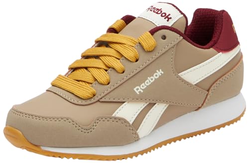 Reebok Royal Classic Jogger 3.0 Sneaker, Boulder Beige F23/Classic Burgundy/Retro Gold F23-R, 37.5 EU von Reebok