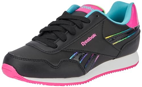 Reebok Royal Classic Jogger 3.0 Sneaker, Core Black/Laser Pink F23/Ftwr White, 43 EU von Reebok