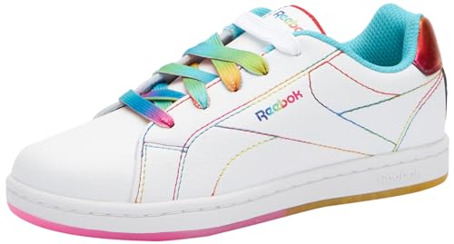 Reebok Royal Complete Clean 2.0 Sneaker, White/Laser Pink F23/Electric Cobalt F23, 43 EU von Reebok