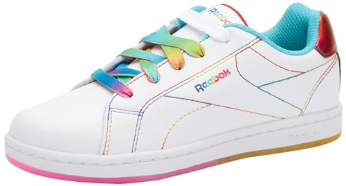 Reebok Royal Complete Clean 2.0 Sneaker, White Laser Pink F23 Electric Cobalt F23, 31 EU von Reebok