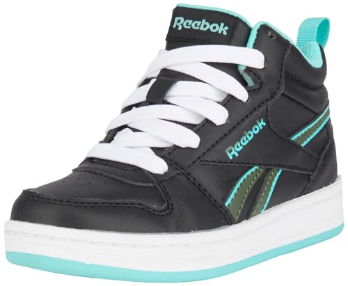 Reebok Royal Prime Mid 2.0 Sneaker, Core Black/Cyber Mint F23/Varsity Green F23, 28 EU von Reebok