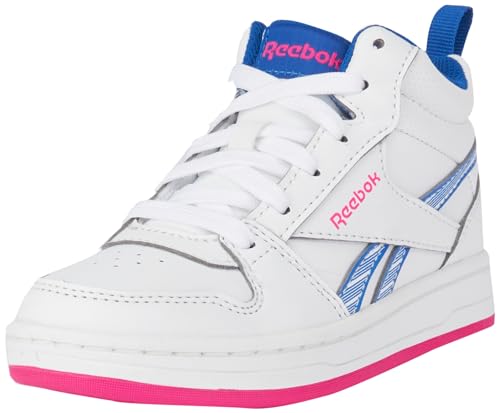 Reebok Royal Prime Mid 2.0 Sneaker, Electric Cobalt F23/Laser Pink F23/Ftwr White, 43 EU von Reebok