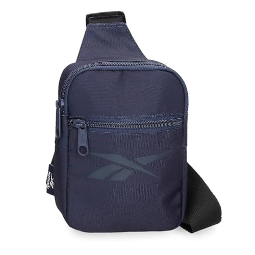 Reebok Royal Umhängetasche Kreuz Blau 13x18x4 cm Polyester, blau, Talla única, Umhängetasche von Reebok