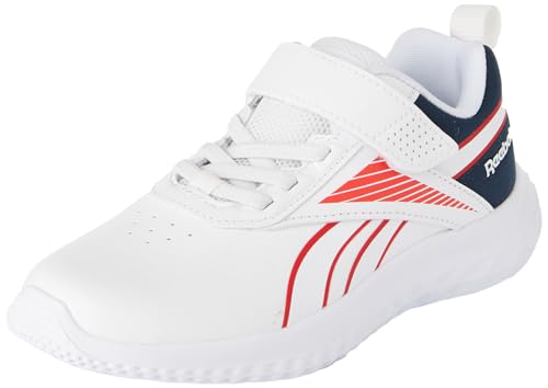 Reebok Rush Runner 5 SYN ALT Sneaker, FTWRWHITE/VECTORNAVY/VECTORRED, 31.5 EU von Reebok