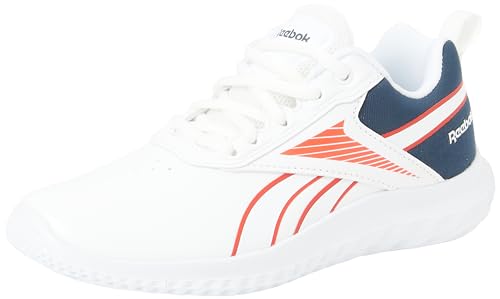 Reebok Jungen Rush Runner 5 Syn Sneaker,Ftwrwhite Vectornavy Vectorred,28 EU von Reebok