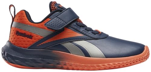 Reebok Jungen Rush Runner 5 Syn Sneaker, Vectornavy Pumporange, 29 EU von Reebok