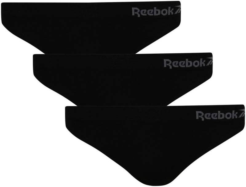 Reebok Slip KALI (3er-Pack) ohne störende Nähte, eng, basic, bequem, mit Logo, breiter Bund von Reebok