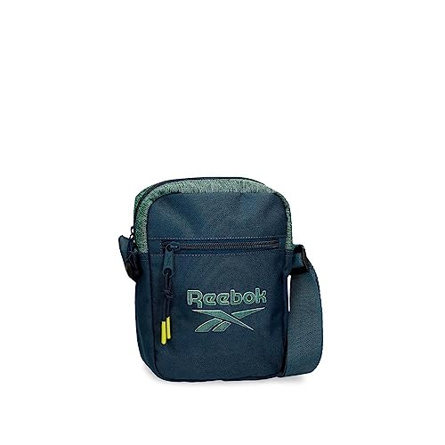 Reebok Summerville Umhängetasche, Blau, 17 x 21 x 7 cm, Polyester, blau, Talla única, Umhängetasche von Reebok