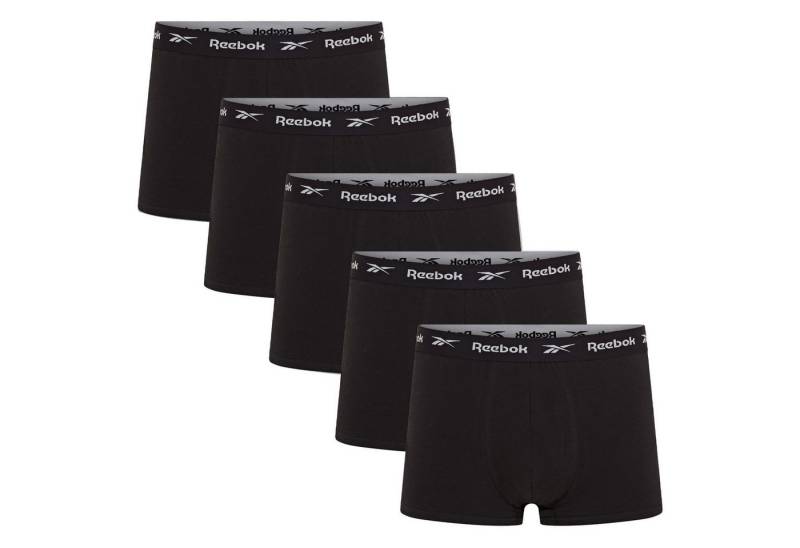 Reebok Trunk BOYES (5er Pack) basic, bequem, atmungsaktiv, mit Logo, breiter Bund, Baumwollmix von Reebok