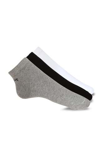 Reebok Unisex Act Core Low Cut 3p socken, Weiß/Schwarz/Grün (Blanco/Negro/BRGRIN), L von Reebok