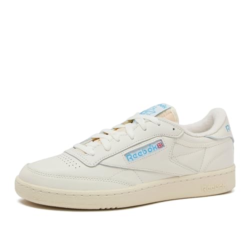Reebok Unisex-Adult Club C Sneaker, Chalk/Alabaster/Essential Blue, 11.5 US Men Reebok Unisex-Adult Club C Sneaker, Chalk/Alabaster/Essential Blue, 11.5 US Men von Reebok