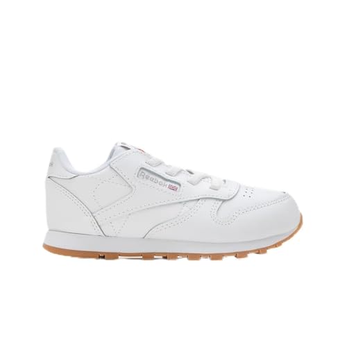 Reebok Unisex Baby CL LTHR Sneaker, FTWWHT/FTWWHT/RBKG02, 23 EU von Reebok