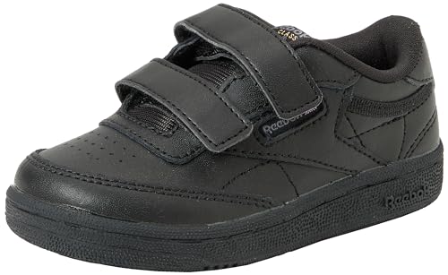 Reebok Unisex Baby Club C 2V 2.0 Sneaker, CBLACK/CBLACK/PUGRY5, 23.5 EU von Reebok