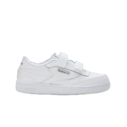 Reebok Unisex Baby Club C 2V 2.0 Sneaker, FTWWHT/FTWWHT/PUGRY5, 21 EU von Reebok