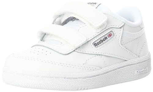Reebok Unisex Baby Club C 2V 2.0 Sneaker, FTWWHT/FTWWHT/PUGRY5, 24 EU von Reebok