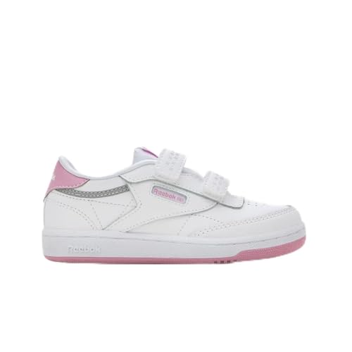 Reebok Unisex Baby Club C 2V 2.0 Sneaker, FTWWHT/JASPNK/PUGRY2, 22 EU von Reebok