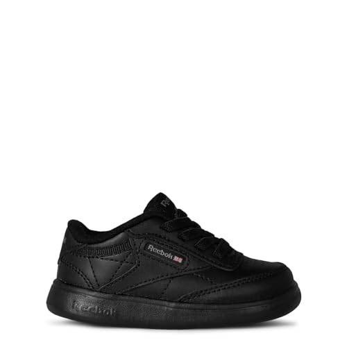 Reebok Unisex Baby Club C Sneaker, Core Black/Core Black/Core Black, 21 EU von Reebok