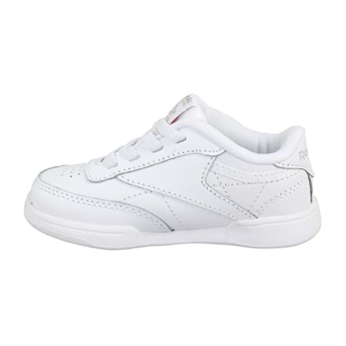 Reebok Unisex Baby Club C Sneaker, FTWR White/FTWR White/FTWR White, 21 EU von Reebok