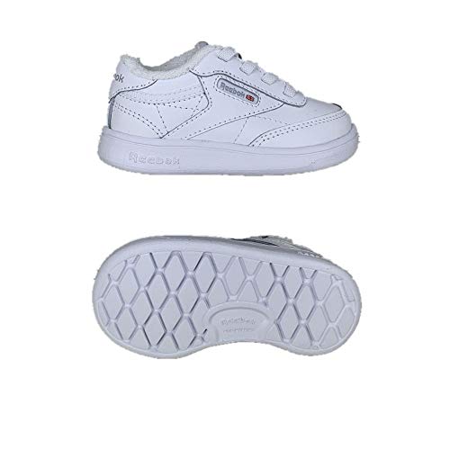 Reebok Unisex Baby Club C Sneaker, FTWR White/FTWR White/FTWR White, 26 EU von Reebok