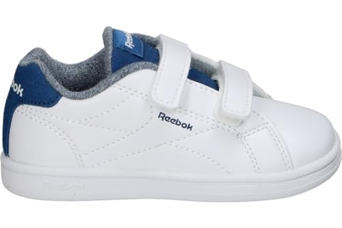 Reebok Unisex Baby RBK ROYAL Complete CLN 2.0 2V Sneaker, FTWWHT/UNIBLU/UNIBLU, 24 EU von Reebok