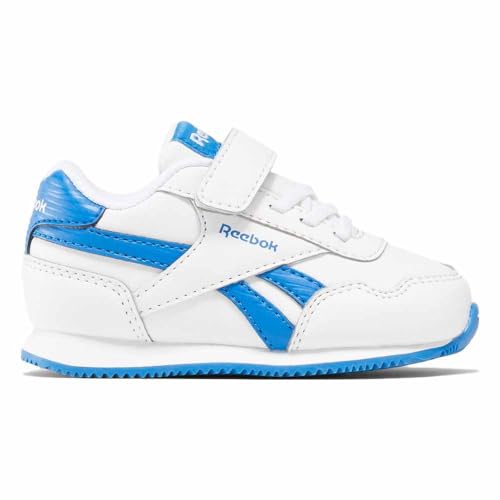 Reebok Unisex Baby ROYAL CL Jog 3.0 1V Sneaker, FTWWHT/KINBLU/KINBLU, 21 EU von Reebok