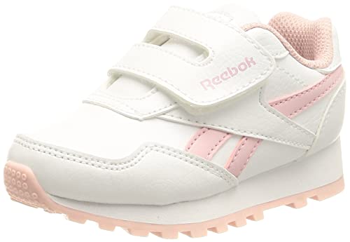 Reebok Unisex Baby ROYAL Rewind Run KC Sneaker, FTWR White/Classic pink/FTWR White, 24.5 EU von Reebok