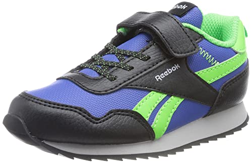 Reebok Unisex Baby Royal Classic Jogger 3 Sneaker, Core Black/Vector Blue/Solar Lime, 20 EU von Reebok