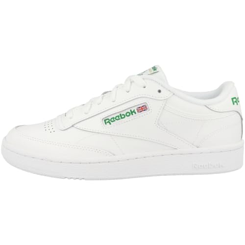 Reebok Herren Club C 85 Sneaker, Int White Green, 41 EU von Reebok