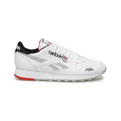 Reebok Unisex Classic Leather Sneaker,Ftwwht Cblack Vecred,36 EU von Reebok