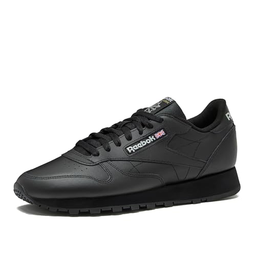 Reebok Klassische Leder-Sneaker für Herren, Core Black/Core Black/Pure Grey5, 45.5 EU von Reebok