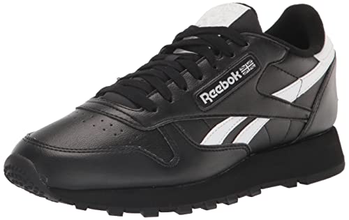 Reebok Unisex Classic Leather Sneaker, Vegan Collection/Black/White, 9 US Men von Reebok