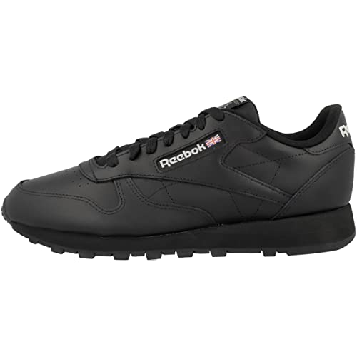 Reebok Unisex Classic Leather Sneakers, Core Black/Core Black/Pure Grey 5, 44.5 EU (10 UK) von Reebok