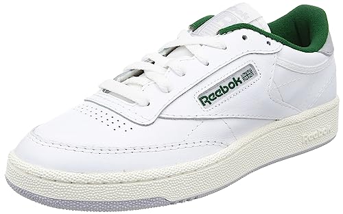 Reebok Unisex Club C 85 Sneaker. FTWR White/Chalk/Dark Green. 35 EU von Reebok