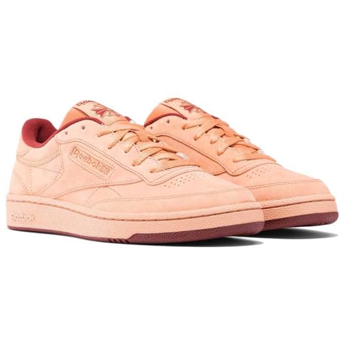 Reebok Unisex Club C 85 Sneaker,Clay Washedclay Richmaroon,40.5 EU Reebok Unisex Club C 85 Sneaker,Clay Washedclay Richmaroon,40.5 EU von Reebok