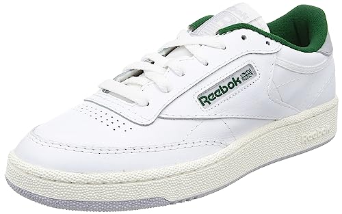 Reebok Unisex Club C 85 Sneaker. FTWR White/Chalk/Dark Green. 39 EU,Ftwwht Chalk Drkgrn,39 EU Reebok Unisex Club C 85 Sneaker. FTWR White/Chalk/Dark Green. 39 EU,Ftwwht Chalk Drkgrn,39 EU von Reebok