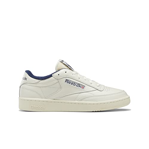 Reebok Unisex Club C 85 Vintage Sneaker, Chalk/Alabaster/Vector Navy, 41 EU von Reebok