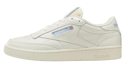 Reebok Unisex Club C 85 Vintage Sneaker, Chalk Alabas Essblu, 47 EU von Reebok