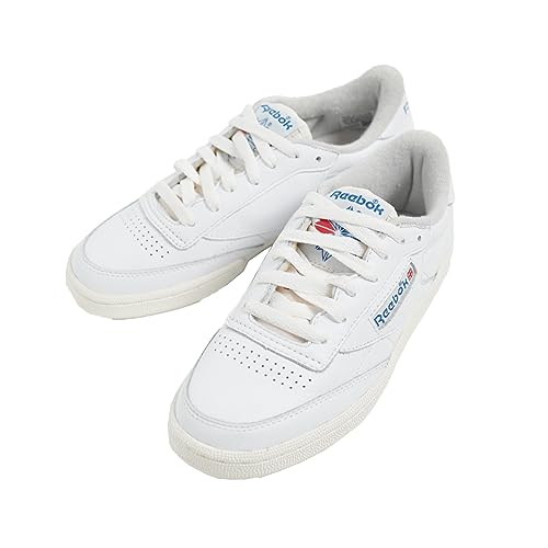 Reebok Unisex Club C 85 Vintage Sneaker, FTWR White/Chalk/Vector Blue, 56 EU von Reebok