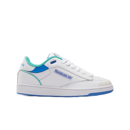 Reebok Unisex's Club C Bulc Sneaker, White Unleashedgreen Kineblue, 36 EU von Reebok