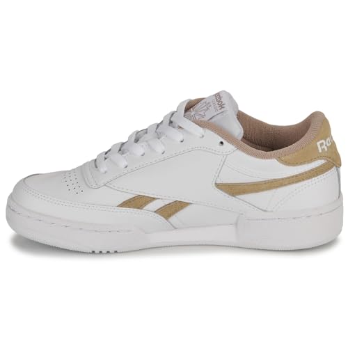 Reebok Unisex Club C Revenge Sneaker, FTWR White FTWR White Boulder Beige F23, 42 EU von Reebok