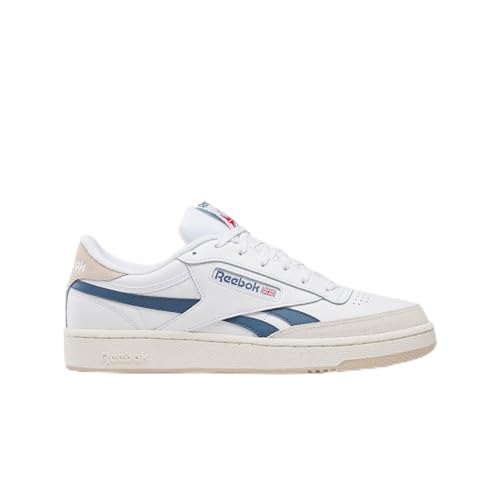 Reebok Unisex Club C Revenge Sneaker, FTWWHITE/TWILIGHTBLUE/MUTEDCLAY, 34.5 EU von Reebok