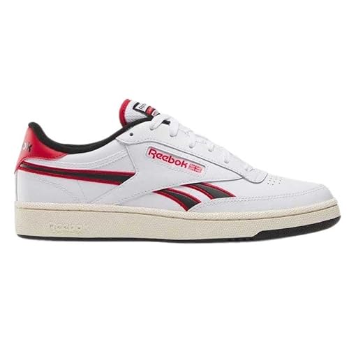 Reebok Unisex Club C Revenge Sneaker,White Vectorred Black,44.5 EU von Reebok